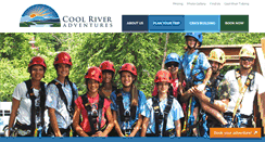 Desktop Screenshot of coolriveradventures.com